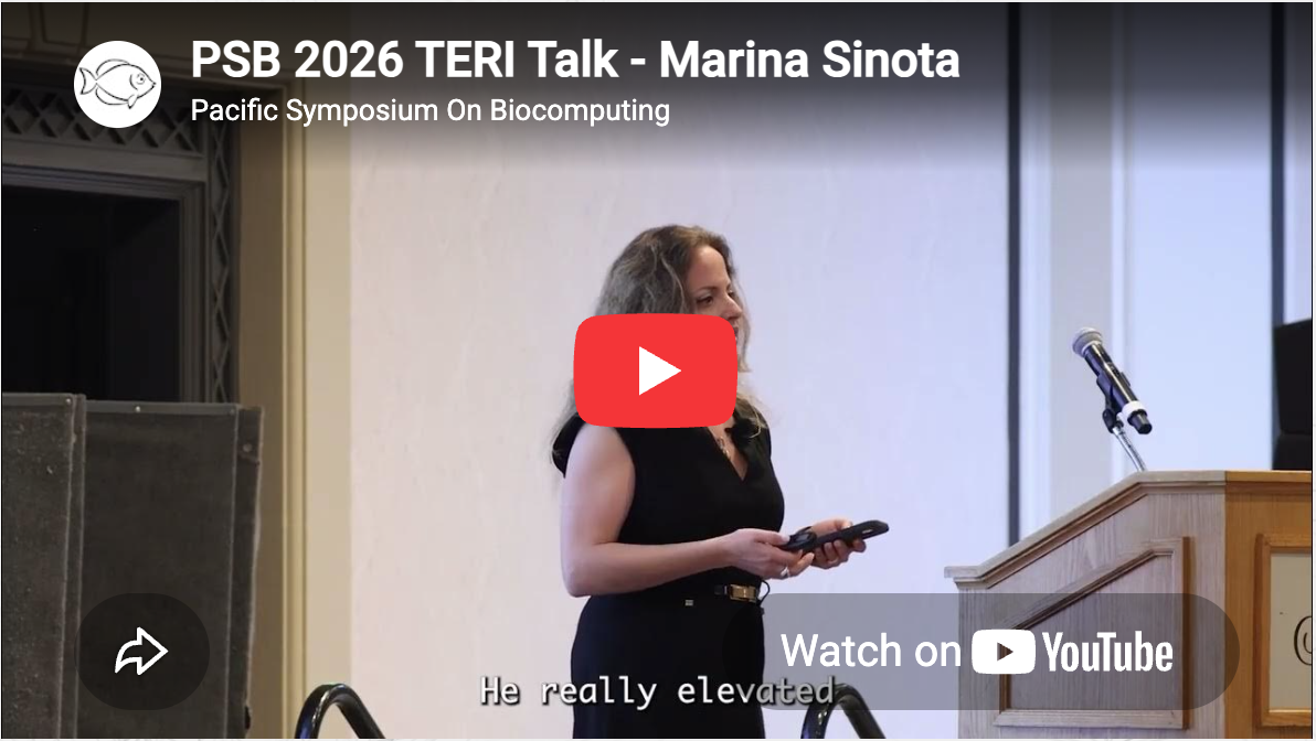 Thumbnail for Pacific Symposium On Biocomputing: AI, Clinical Data and Multi-Omics for Precision Health. Click to open.